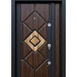 Turkish Security Door – Diamond Geometric Series